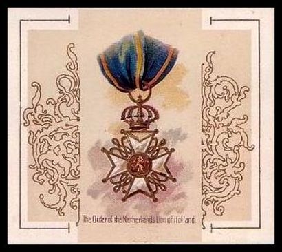 25 Order Of The Netherlands Lion Of Holland